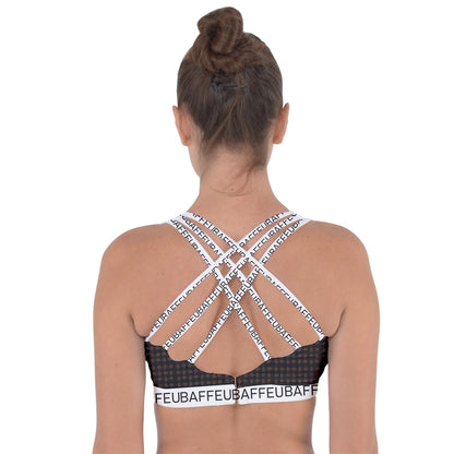 bra 1 Cross String Back Sports Bra