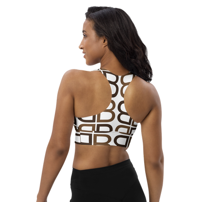 Longline sports bra