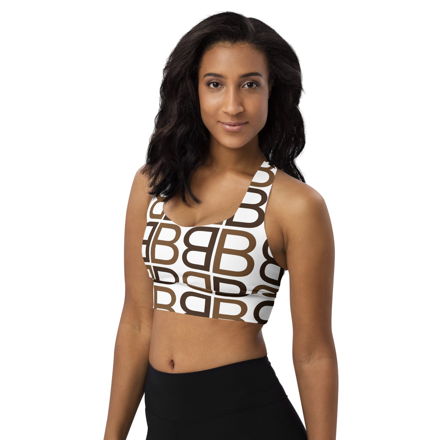 Longline sports bra