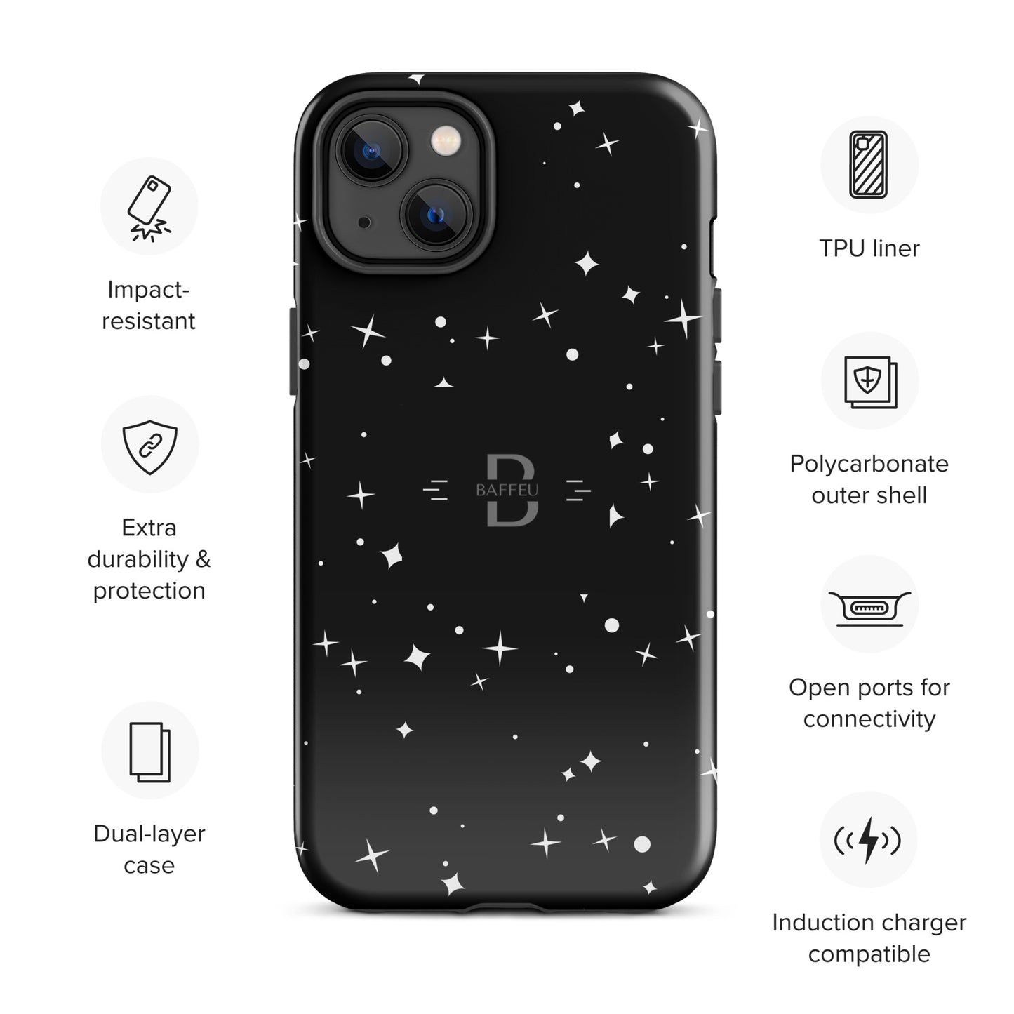 baffeu Tough Case for iPhone®