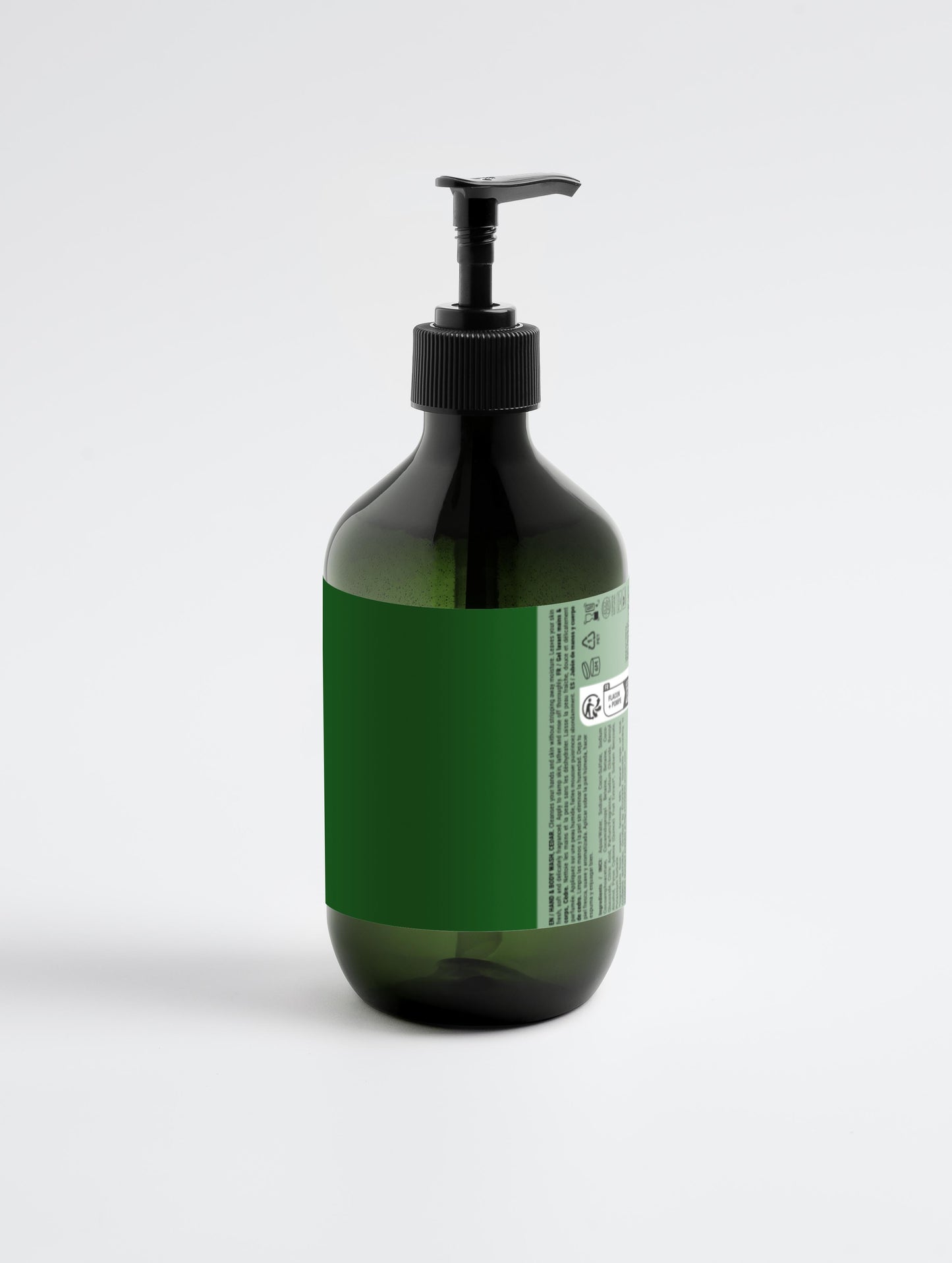 Hand & Body Wash, Peppermint & Dark Cedar